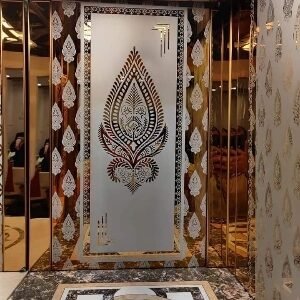 Rise gold cabin Passenger Lift